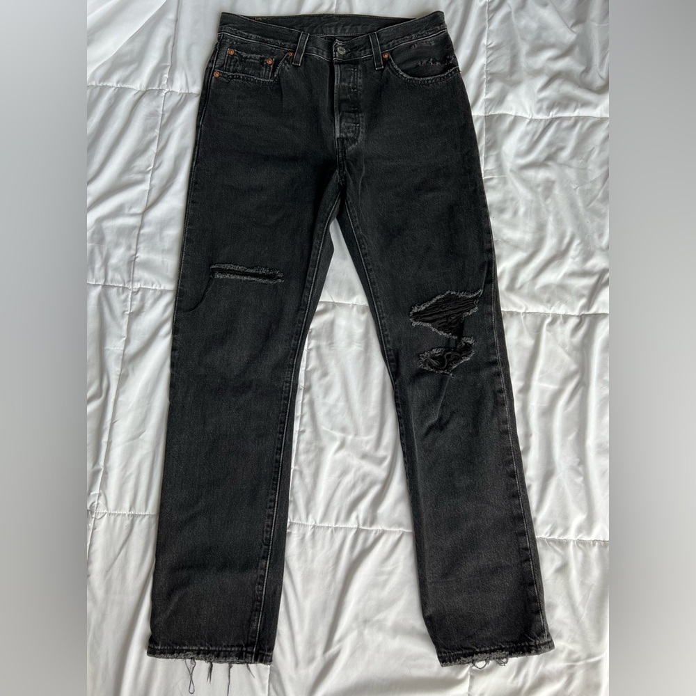 Black Denim Levi’s Jeans